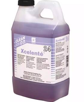 480302 Xcelente Spartan 2 Liter Lavender Scent Multi-purpose Cleaner Purple New