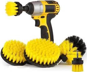 Brush-05 Xcxsr 5 Pack Drill Brush Attachment Set 1/4in Power Scrubber Cleaning Brushes For Tubs