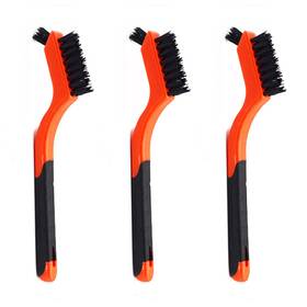 Wb3m-001-003 Xdmtwlkj 3pcs Nylon Cleaning Brushes Small Wire Brush Set For Rust Removal In Ho