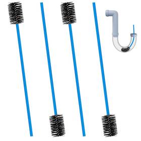 1027271 Xihircd 4pcs Condensate Trap Flexible Drain Brush 16 Inch Nylon Pipe Drai