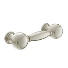 Yb8407bn " Nickel Moen Weymouth Drawer 3 Pull Cabinet Brush