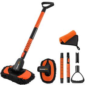 Yw-p00009 Yeewayveh Car Wash Brush With Long Handle 55 Inch Extendable Mop