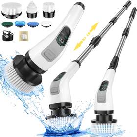 Ipx7 Yesayce 673658146873 Electric Spin Scrubber Waterproof Power Shower With Extension H