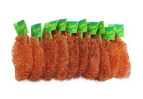 Yethan 973680011014 Copper Scouring Pad Scrubbing Scour Pads 10 Pcs/pack Pure 13g / Pc