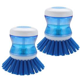 Cl-dsb-2b Yeudeuy 2pcs Dish Brush With Soap Dispenser For Dishes Pot Pan Kitchen Sink Scrubbing
