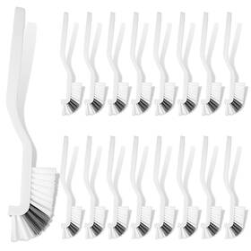 Yinkin Right-7329 24 Pcs Kitchen Scrub Brush Bulk Sink Bathroom Edge Corner Cleaning Right A