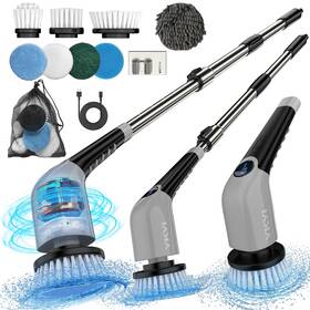 Nj567 Ykyi Electric Spin Scrubber Cordless Cleaning Brush Power With 8