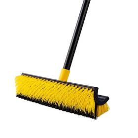 Jhus-ds08-1 Yocada Doublesided Floor Scrub Brush Triangle Corner Crevice Cleaning Heavy