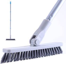 Gb0201 Yonill Grout Brush With Long Handle - Heavy Duty Cleaner Brushes For Tile Floo