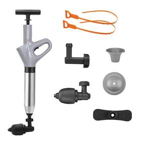Tplunger1g Yorlpikc Toilet Plunger Drain Clog Remover High-pressure Air Blaster With Real