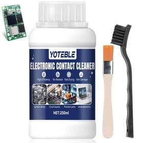 Yoteble 739437659450 250 Ml Electronic Contact Cleaner Electrical With 2 Cleaning Brushs