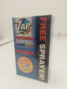 Zap 717460031122 Professional Colored Grout Restorer 12 Fl. Oz New