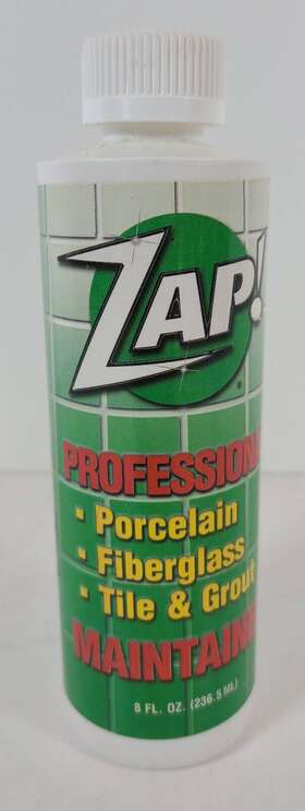 L1020-0501 Zap 8 Oz Professional Maintainer Tile And Grout Cleaner New