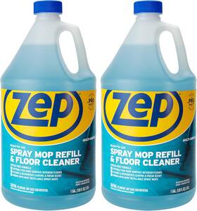 Zep 313048239227 Spray Mop Floor Cleaner Refill 1 Gal 2 Ct