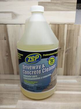 Zep 445012545591 Professional Strength Driveway And Concrete Cleaner Concentrate 128 Ounce