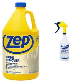 Zep 445015659691 128oz Urine Remover With 32oz Sprayer Bottle Bundle