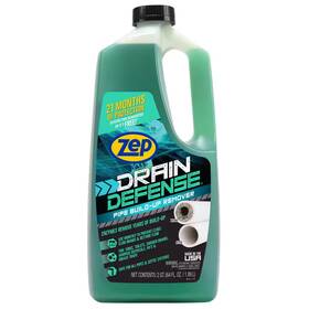 Zep 445057642675 64 Oz. Drain Defense Liquid Pipe Build Up Remover