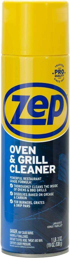65487 Zep Heavy-duty Oven And Grill Cleaner 19 Ounces Powerful Grade Formula