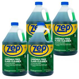 Zep 744110986495 128 Oz. Ammonia-free Concentrated Glass Cleaner Case Of 4