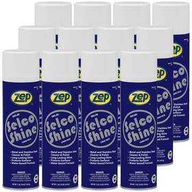 853101 Zep Selco Shine Stainless Steel Polish - 16 Oz Case Of 12