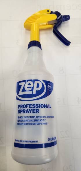 Hdpro9 Zep 32 Oz. Plastic Professional Spray Bottle