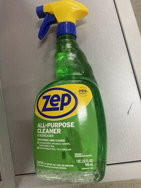 Lbzall32l8724 Zep All-purpose Cleaner Degreaser Spray 32 Fl Oz
