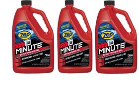Zhcr128ng Zep 3x 10 Minute Hair And Clog Remover Drain Opener 1 Gallon Each Jug