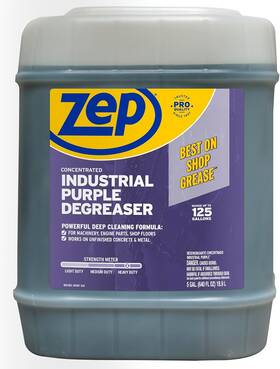 Zu08565g Zep Industrial Purple Cleaner And Degreaser Concentrate - 5 Gallon Case Of 1 R