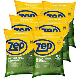 Zuabs3 Zep 3 Lb. Instant Spill Absorber Lifts Oil Paint And Anti-freeze Case Of 6