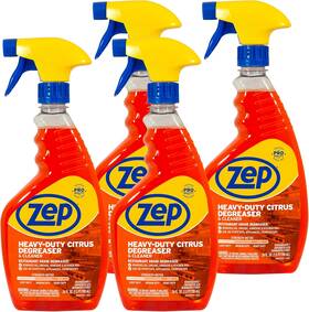 Zucit244 Zep Heavy-duty Citrus Cleaner Spray Bottle 24 Fl Oz Pack Of 4