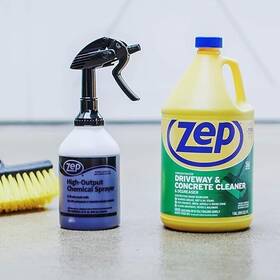 Zucon128 Zep Driveway And Concrete Cleaner Degreaser Concentrate 128 Ounce