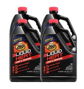 Zulhg128 Zep Liquid Heat Clog Dissolver Gel - 1 Gallon Case Of 4