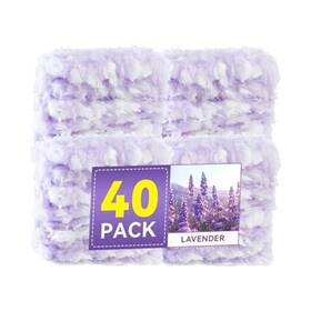 Trg-dus0040 Zhejiang Trg Industry Co. Ltd 40-piece Double-sided Lavender Scented Microfiber Duster Refills Swiffer