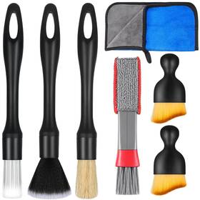 Aut-10 Zhtulck Car Detailing Brush 7 Pcs Interior Set Automotive Dusting B