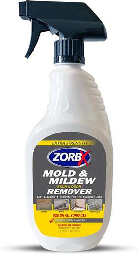 Zorbx 445033076036 Extra Strength M&m Remover And Cleaner - Bleach Free Spray Scrub