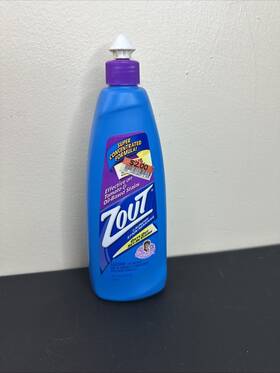 Zout 034969378115 Stain Remover Advanced Removal Full Bottle 16oz Prop 2004 Vintage