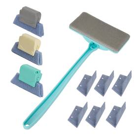 Zqarallax 797465170729 Window Cleaner Tool Screen And 3 Pack Track Cleaning Brush With 6 Replacement