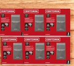 6 Boxes (18 Filters) Craftsman Replacements For Wet/dry Vacs 2 Gal. Fixed Price $66.99.