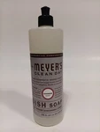 Mrs. Meyer's Clean Day Dish Soap Cuts Grease Biodegradable Lavender Scent 16 Oz. Fixed Price $17.33.