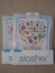 (12 Total) 4 Stasher Half Gallon Silicone Bags And 8 Honest Goods. Fixed Price $80.00.
