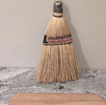 Quickie Professional Wire Wound Corn Whisk Broom Beige Metal Handle. Fixed Price $15.00.