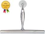 Idesign Zia Metal And Plastic Bathroom Squeegee For Shower Glass Doors Floors. Fixed Price $20.50.