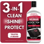 Weiman Glass Cook Top Cleaner, 15 Oz Free Shipping. Fixed Price $8.81.