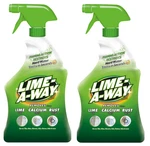Lime-a-way Bathroom Cleaner Spray, 32OZ, Removes Calcium Rust (2 Pack). Fixed Price $10.58.