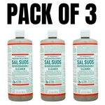 Dr. Bronner Sal Suds Biodegradable Cleaner 32 Fl. Oz (pack Of 3). Fixed Price $68.00.