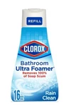 Clorox Bathroom Ultra Foamer, Cleaner Spray Refill, Rain Clean, 16 Fluid Ounces. Fixed Price $9.95.