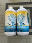 2-PACK Lot Eco-me 32OZ Floor Cleaner Lemon Fresh Natural Plant Based Concentrate. Fixed Price $30.74.