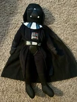 Darth Vader Star Wars Jay Franco & Sons Large 24" Plush Stuffed Doll Toy Euc. Fixed Price $17.99.