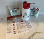 Window Cleaning Kit 4 Oz Glass Cleaner 27 Ft Reach Full Crystal Bottle New. Fixed Price $32.00.