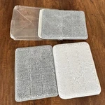 4 Mop Refill For Wlich Baseboard CLEANER(2 Chenille PADS+2 Microfiber Pads). Fixed Price $14.78.
